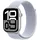 Watch Series 10 GPS+Cellular 46 mm Aluminiumgehäuse silber Sport Loop blaue Wolke