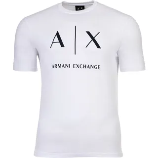 Armani Exchange T-Shirt T-SHIRT 1er Pack weiß M