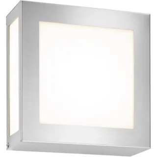 CMD Außenwandleuchte Edelstahl 22x22cm E27 IP44