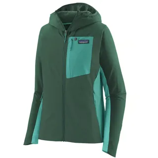 Patagonia Damen W's R1 Crossstrata Hoody Jacke, Grün (Conifer Green), L