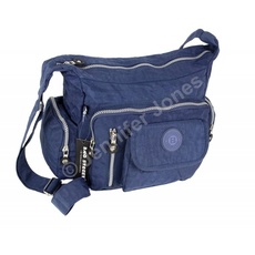 WILD THINGS ONLY !!! Bag Street Umhängetasche Bodybag Nylon, ohne, 30x22x15cm, Blau
