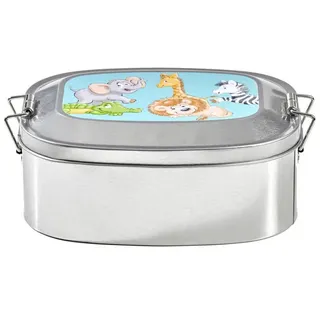Ritzenhoff & Breker "Lunchbox Happy Zoo 205 ml bunt", bunt,