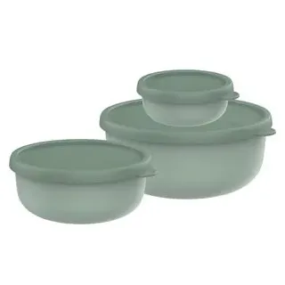 Mepal Kaffeebehälter rund nordic sage 0,25 l 3-teiliges Set