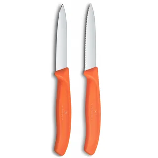 Victorinox Swiss Classic Gemüsemesser-Set 2-tlg. 8 cm Orange