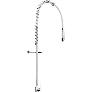 Delabie Geschirrspülbr. we m. Mischer + Handbr.433000,o.Auslaufvent.