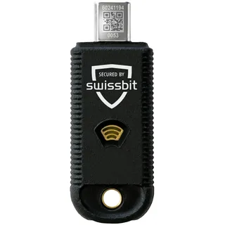 Swissbit iShield Key Pro MFA Sicherheitsschlüssel USB-C, NFC (FIDO U2F, FIDO2, HOTP, TOTP, PIV)