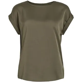 VILA VIELLETTE S/S Satin TOP - NOOS