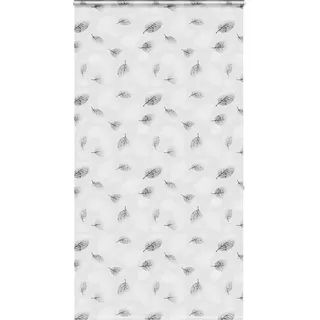 Duschrollo mit Kassette 140x240 cm Stoffbreite 136 cm - Grau, Bunt