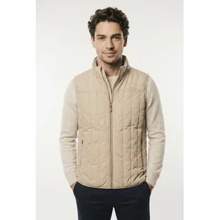 FYNCH-HATTON Steppweste mit Stehkragen, beige