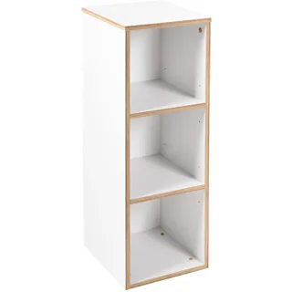 roba Seitenregal Finn 30,5 x 32 x 90,5 cm Holz weiß
