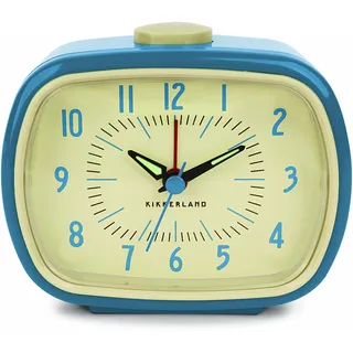 Kikkerland Retro Wecker blau