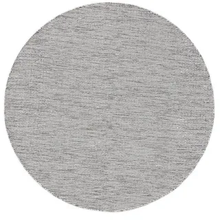 benuta Baumwollteppich Ron handgewebt ø 160 cm rund , Schwarz , Textil , Uni , Rund , 160x160 cm , Oeko-Tex® Standard 100 , für Fußbodenheizung geeignet , Teppiche und Böden, Teppiche, Webteppiche