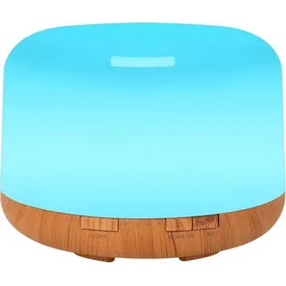 Mini Ultraschall Aroma Diffuser 12 Lichtfarben 300ml Wasserbehälter - Bunt