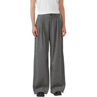 s.Oliver Wide-Leg-Hose mit Nadelstreifen und Eingrifftaschen