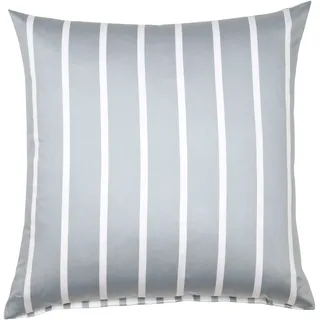 JANINE Kissenbezug modernclassic 39028-28 80 x 80 cm Grau