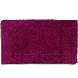 Möve getuftete Badematte 60 x 100 cm aus 100% Baumwolle, Berry