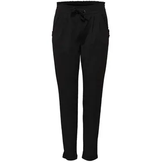 JDY Damen Hose Poptrash Pants Locker Loose Trousers JDYCATIA, Farben:Schwarz, Größe:S / 34L