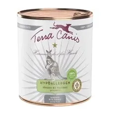 12x800g Cangur și păstârnac Terra Canis Hypoallergen Hrană umedă câini