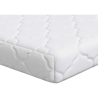 vidaXL Matratze Weiß 60 x 120 cm Jacquard-Stoff - Weiß