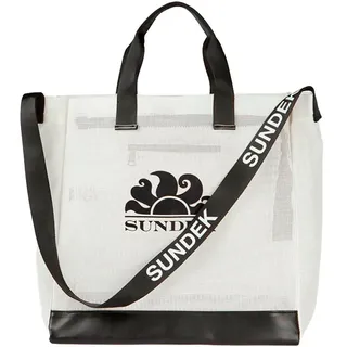 Sundek Große Strandtasche Aus Netzstoff - White - One Size