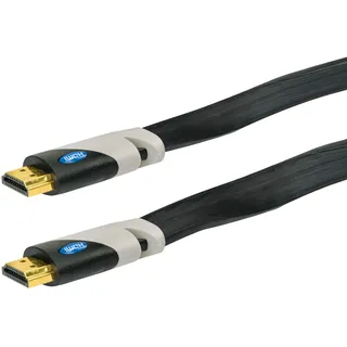 Schwaiger HDMI-Kabel 3 m Stecker > Stecker Schwarz/Grau