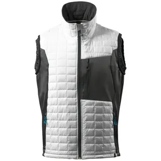 Mascot Advanced 17165 Thermal Weste - White / Dark Anthracite - L