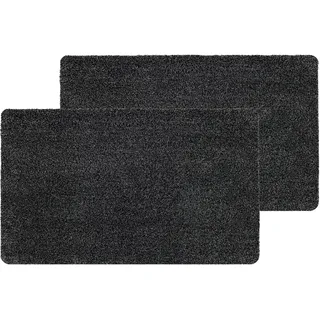 Astra 50 x 80 cm Schwarz/Grau