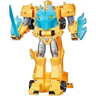 Transformers Spielzeug Bumblebee Cyberverse Adventures Roll N’ Change Bumblebee Action-Figur zum Anschieben, ab 6 Jahren, 25 cm, F2730, Multi
