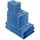 Handtuch Color Bath Handtuch 60 x 120 cm blau