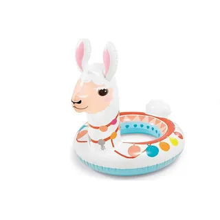 Intex 58221 Lama aufblasbarer Schwimmring für Kinder, 86 x 58 cm