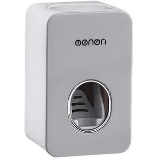 MHTECH Automatischer Zahnpasta-Spender zur Wandmontage – wasserdicht und staubdicht – Grau (7 x 6 x 11 cm)