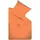 Colours unifarben Baumwolle Orange 155 x 220 cm + 2 x 80 x 80 cm