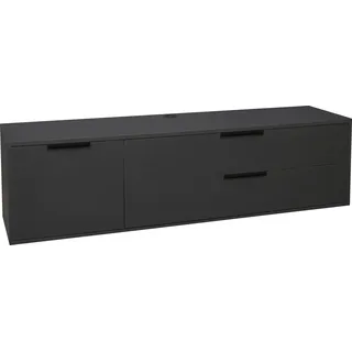 Mäusbacher Bonnie Lowboard 168x47x45 cm Grau/Metall