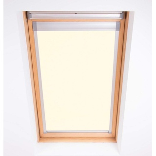 Bloc Skylight Rollo Für Velux Dachfenster Blockout, cremefarben, P10, Cream