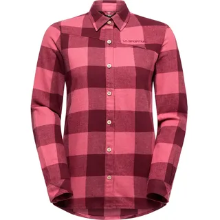 La Sportiva Damen Rambler Flannel Bluse (Größe S, rot)