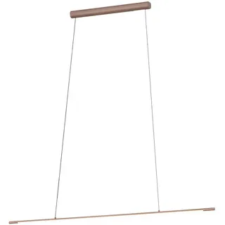 Helestra Led-Hängeleuchte , Cappuccino , Metall, Kunststoff , länglich , 4x20-210x133 cm , Lampen & Leuchten, Innenbeleuchtung, Hängeleuchten, Pendelleuchten
