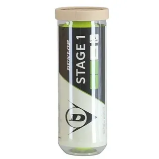 Dunlop Tennisball Stage 1 Green 3-pack