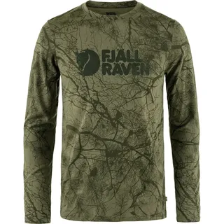 Fjällräven Värmland Wool LS M green camo (626) M