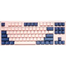 Bild One 3 Fuji TKL PBT rosa/blau, MX SILENT RED, USB QWERTY Englisch Schwarz, Grün, Grau