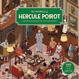 LAURENCE KING The World of Hercule Poirot: A 1000-piece Jigsaw Puzzle