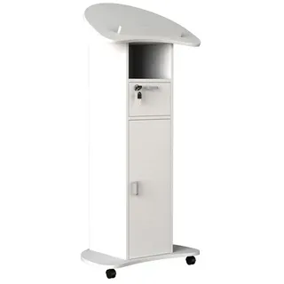 VCM my office Stehpult Redola T weiß