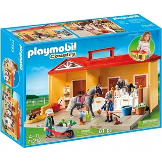 PLAYMOBIL 71393 Tragbarer Pferdestall
