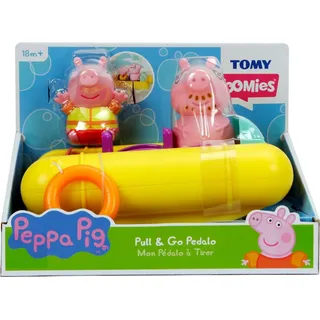 TOMY Pedalo Tretboot, Peppa Pig, E73107C 1 St