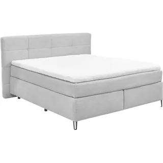 Set One by Musterring Boxspringbett Fairfield 160 x 200 cm Stoff Dove