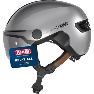 ABUS Hud-Y ACE 51-55 cm Damen silber 2023