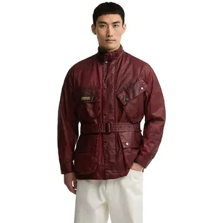 BARBOUR Distressed 90th Anniversary A7 Jacke - Red - 36