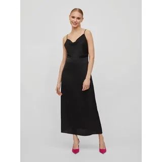 VILA Trägerkleid »VIRAVENNA STRAP ANKLE DRESS - NOOS«, schwarz