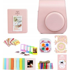 Loveinstant Case 8 in One Set Case Frames Album Fuji Instax Mini 11 - Pink (Kamera Etui), Kameratasche, Pink