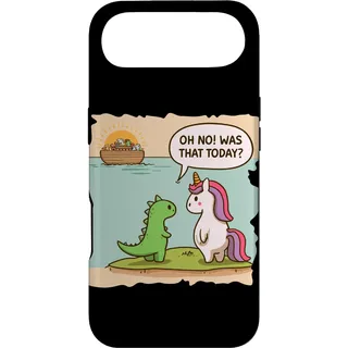 Hülle für iPhone Air The Last Unicorn Dinosaurier Arche Noah Lustige christliche Bibel