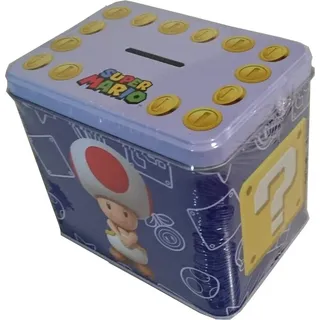 Nintendo Super Mario Bros Toad Becher + Geld-Box-Set